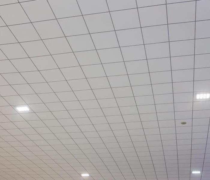 white ceiling tile